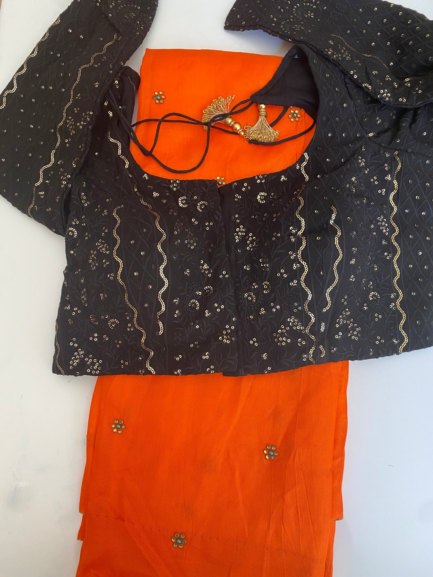 Jute silk Saree | chikankari blouse | fancy Saree | Partywear Saree