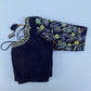 Black embroidery blouse | custom blouse | kardana work blouse