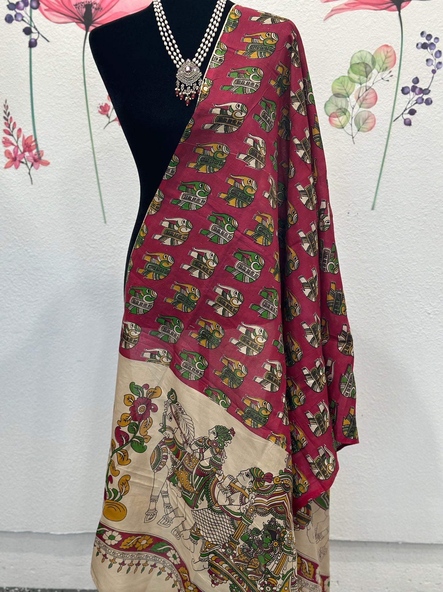 Silk dupatta | ethnic wear | Girft ideas