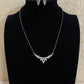AD pendant mangalsutra | black beads necklace