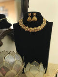Antique stiff necklace | Kemp necklace