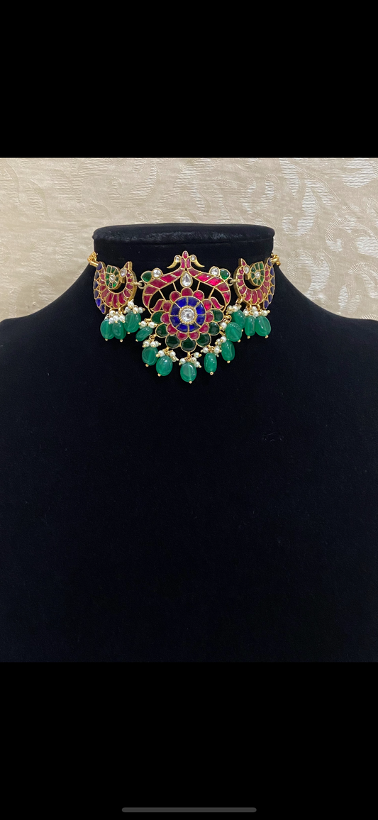 Jadau kundan choker | Indian jewelry