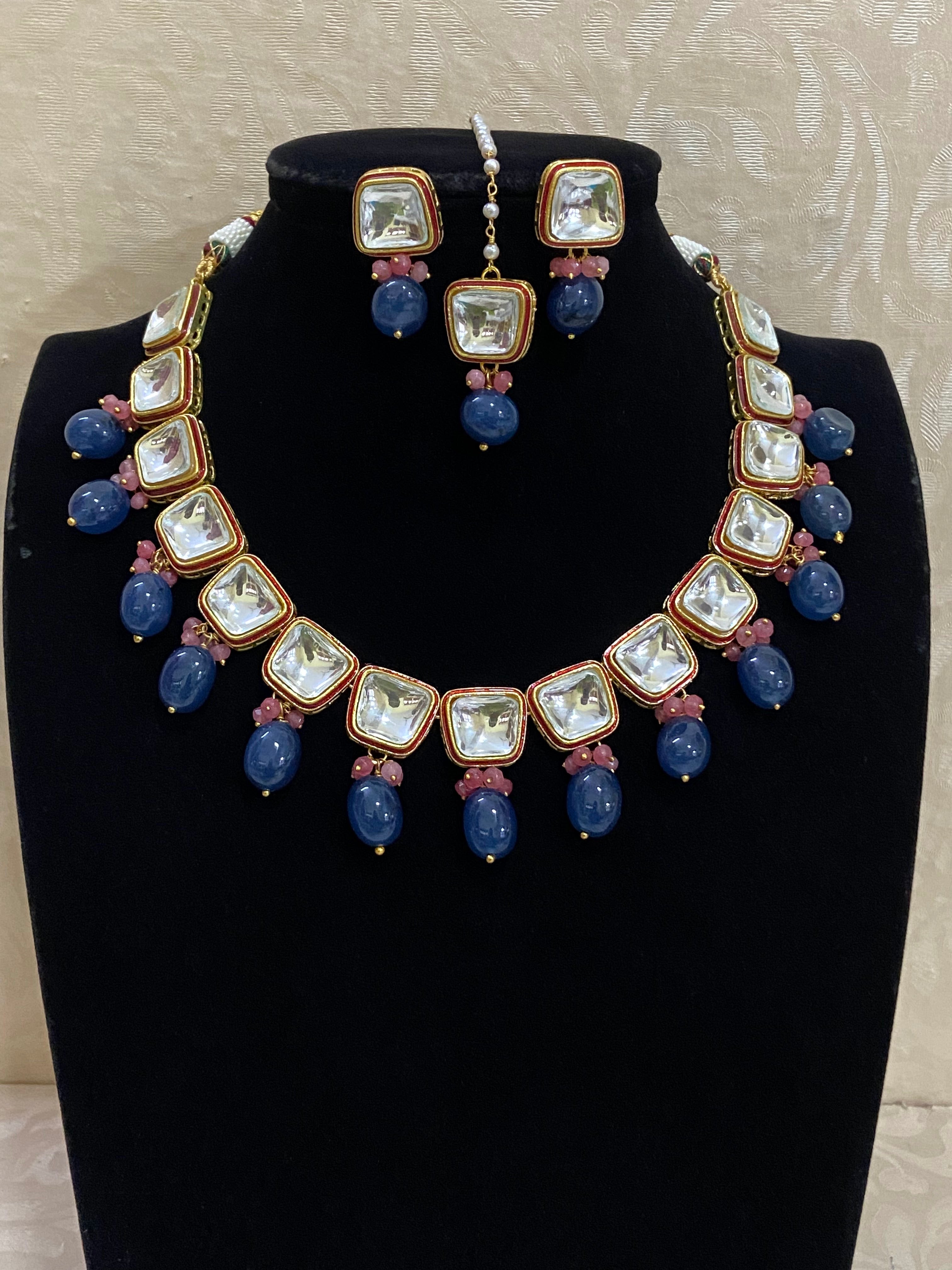 か*み様 Indian Jewelry Kundan necklace | Indian jewelry – Haas Collections LLC