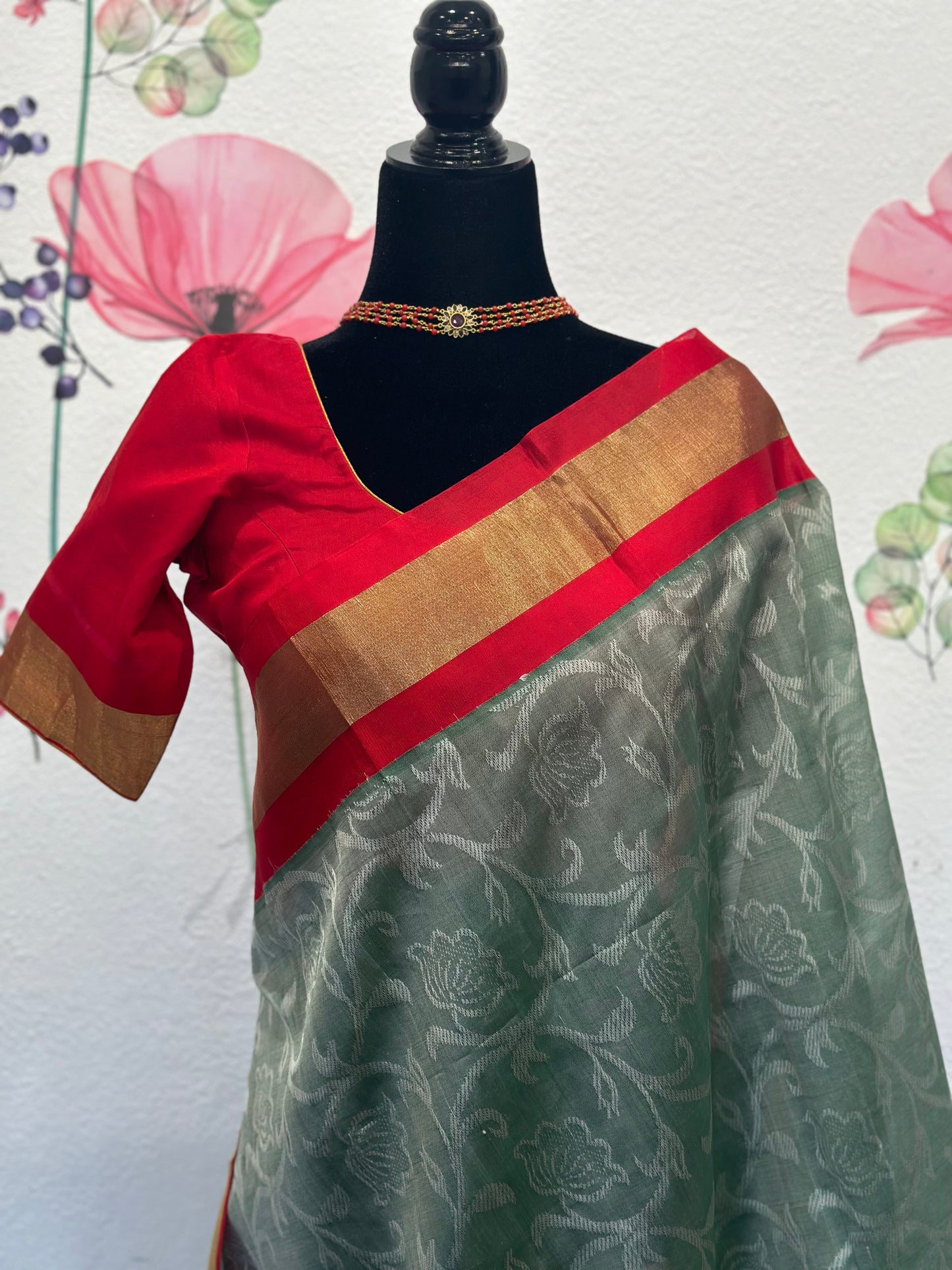 Handloom Silk Saree with blouse | Pattu Saree | Handloom Saree | Sarees in USA