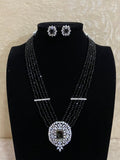 Diamond look pendant necklace | Indian jewelry