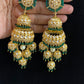 Kundan jumki | Traditional earrings | Indian jewelry