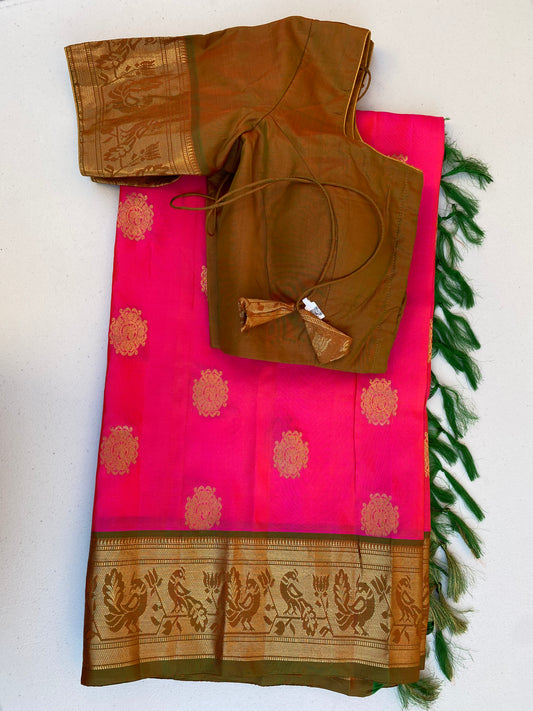 Kanchi Pattu Saree | Silk Saree | Partywear Saree