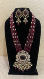 Victorian finish necklace | designer jewelry | Indian jewelry
