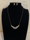 AD pendant mangalsutra | Black beads necklace