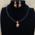 Jadau pendant black thread necklace | mangalsutra