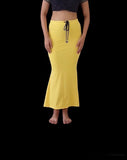 Yellow saree shape wear | Saree Petticoat | stretchable Shapewear | Saree Inskirt