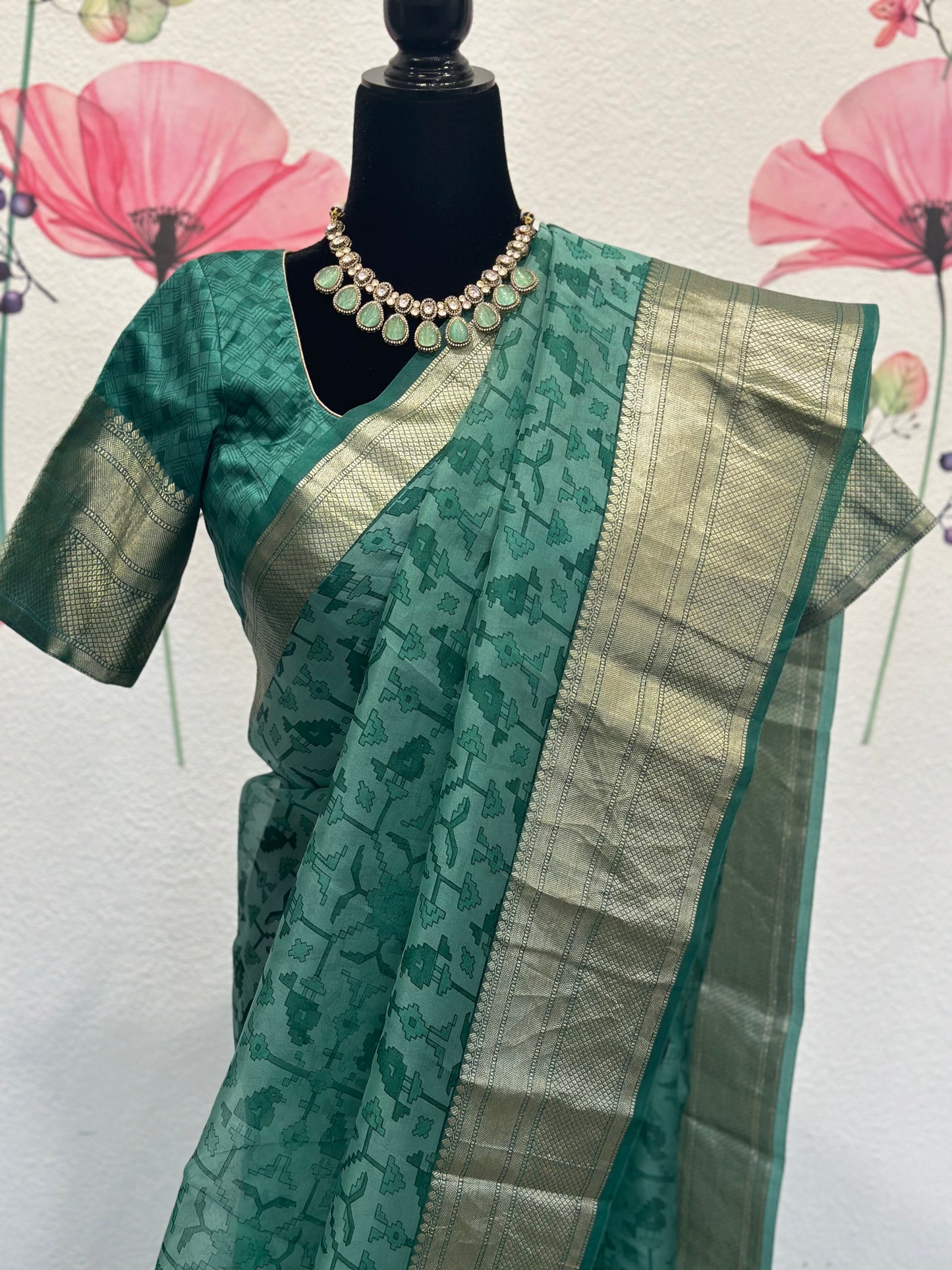 Pure Organza Saree | Traditional Saree| Partywear Saree