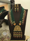 Kundan pendant necklace | Bollywood jewelry