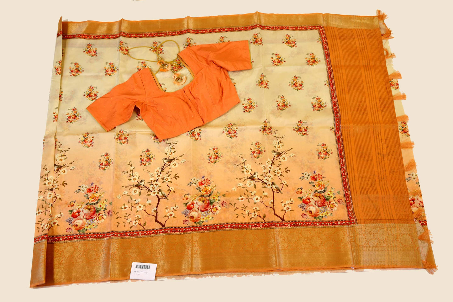 Pure Munga silk saree | light weight Saree | printed saree