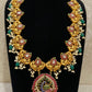 Jadau kundan necklace with earrings