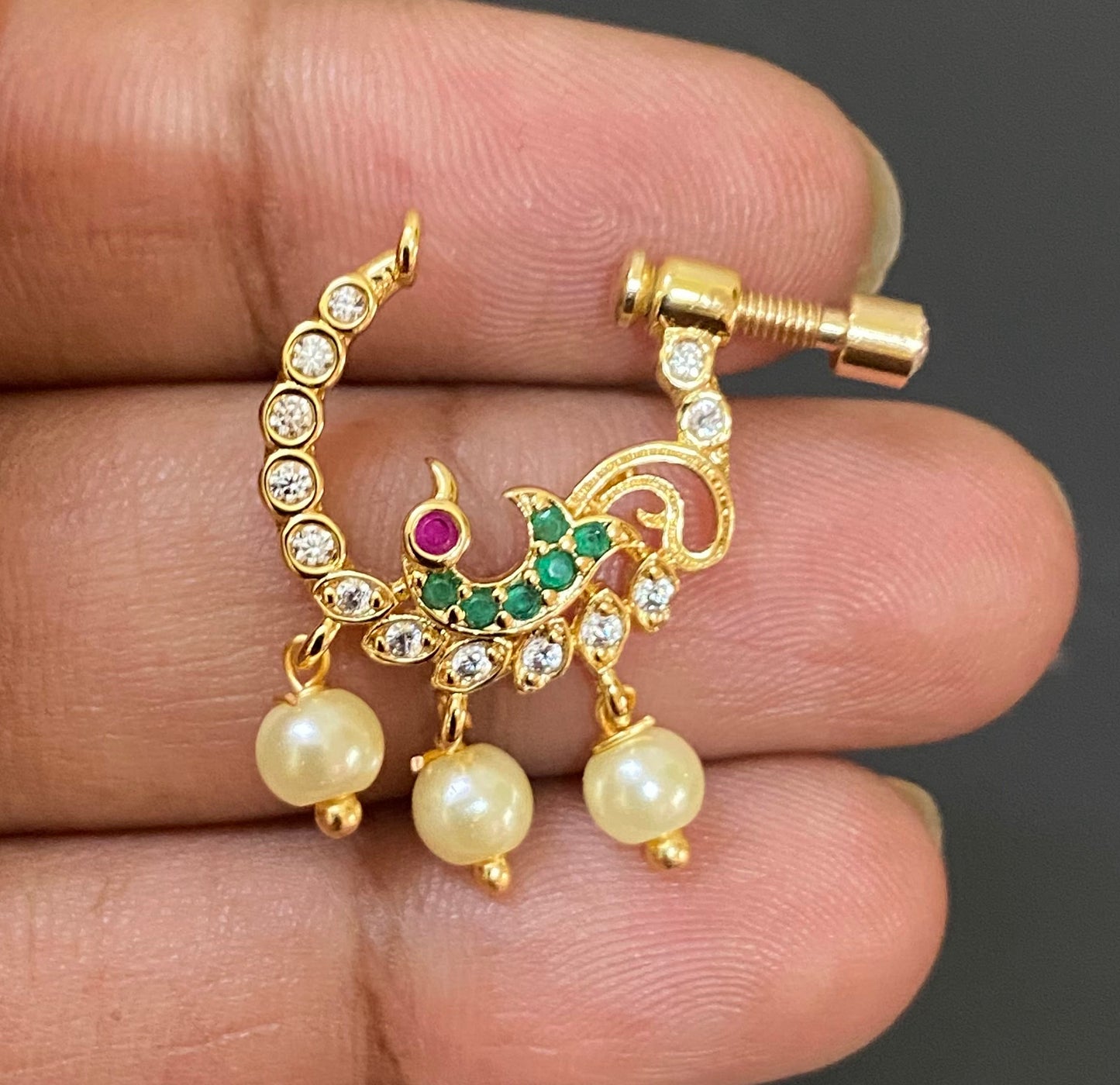 Nose ring | Indian jewelry | Traditional jewelry