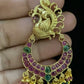 Kemp chandbali earrings | South Indian earrings |