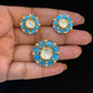 Monalisa pendant set | kundan pendant set