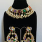 Exclusive kundan necklace | Monalisa stones choker | Indian choker