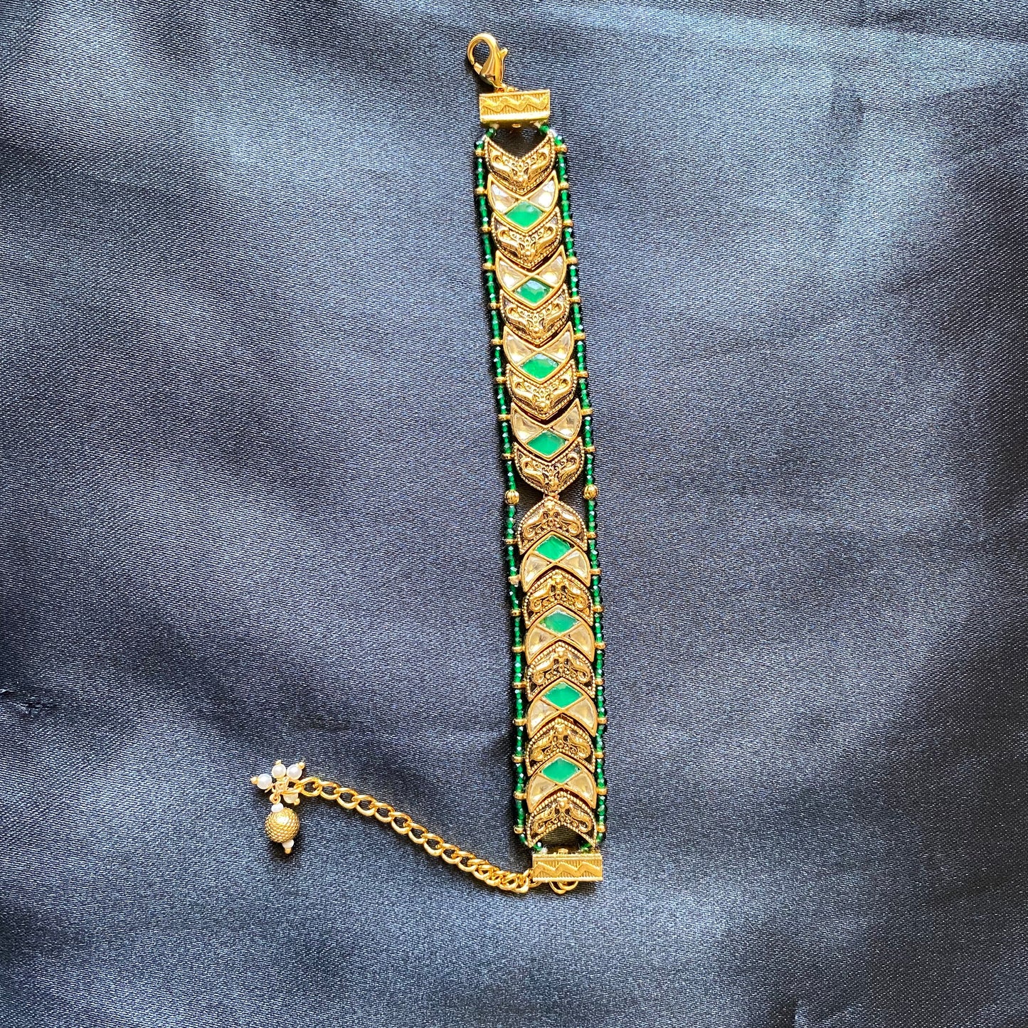 Handmade bracelet | kundan bracelet | Indian bracelet
